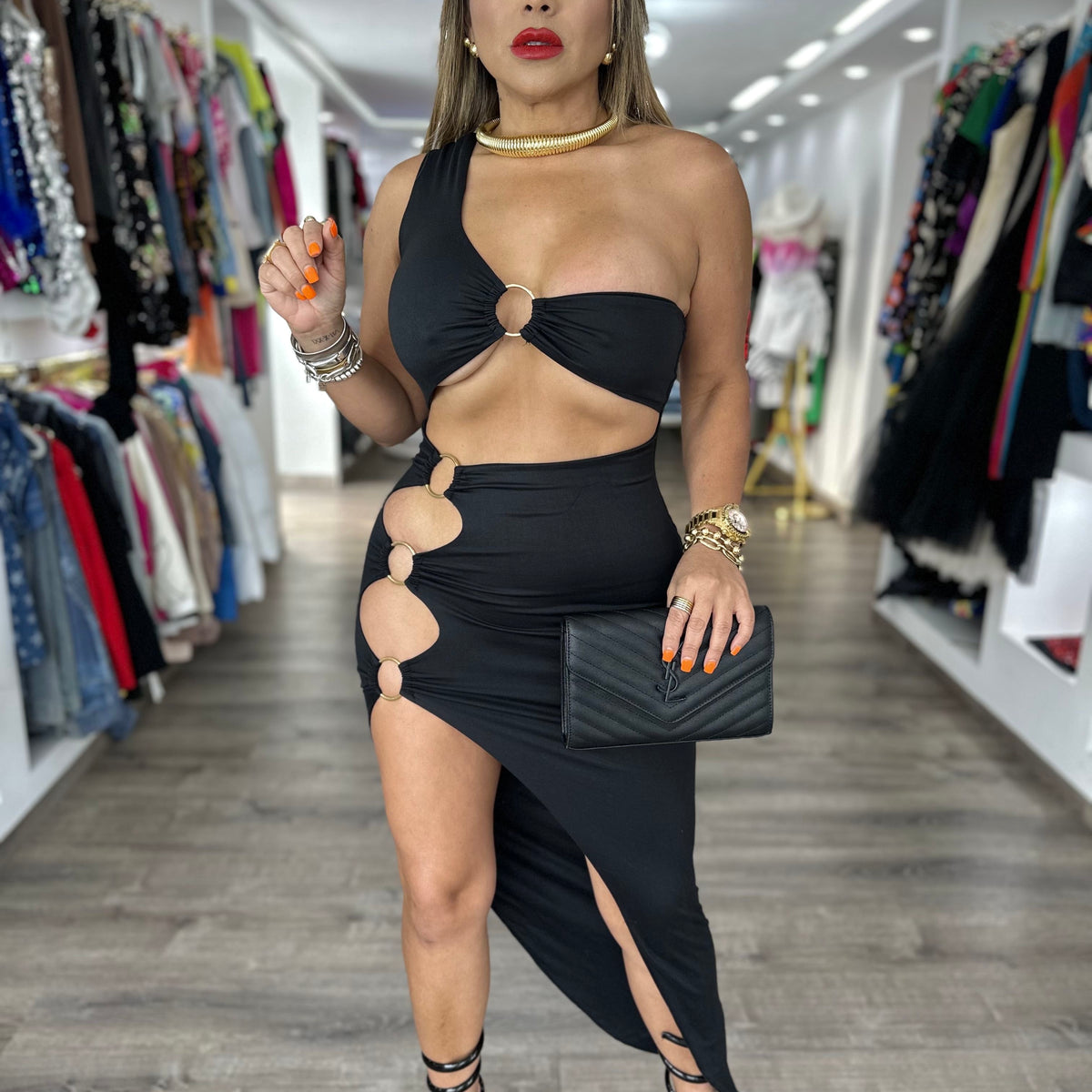 Amanda Dress in black – DC Boutique