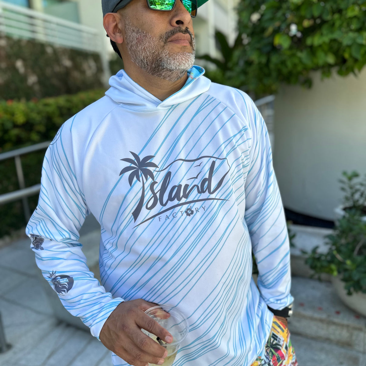 PRE-ORDEN Rash Guard DRY FIT Colección Island Blanca – DC Boutique